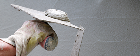 Auch Verputzarbeiten sind kein Problem für Marco u. Robert Steigemann GbR aus Reichelsheim (Odenwald).